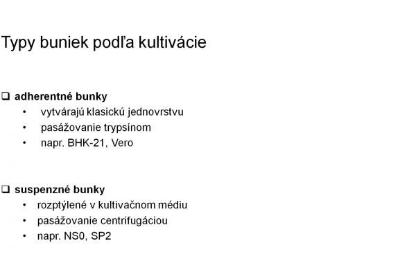 Práca s bunkovými kultúrami – 5