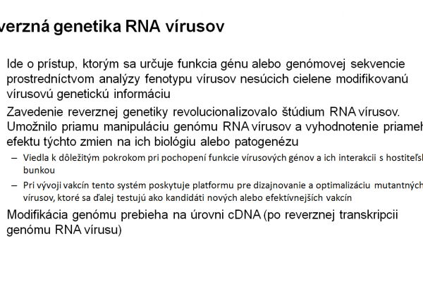 Využitie RT-PCR vo virológii – 2